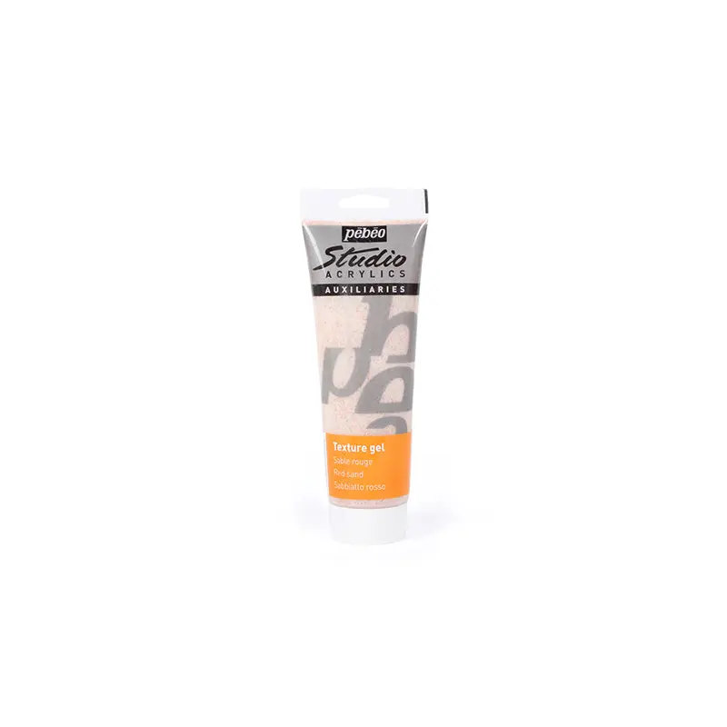 Pebeo Sand Texture Gel - Black