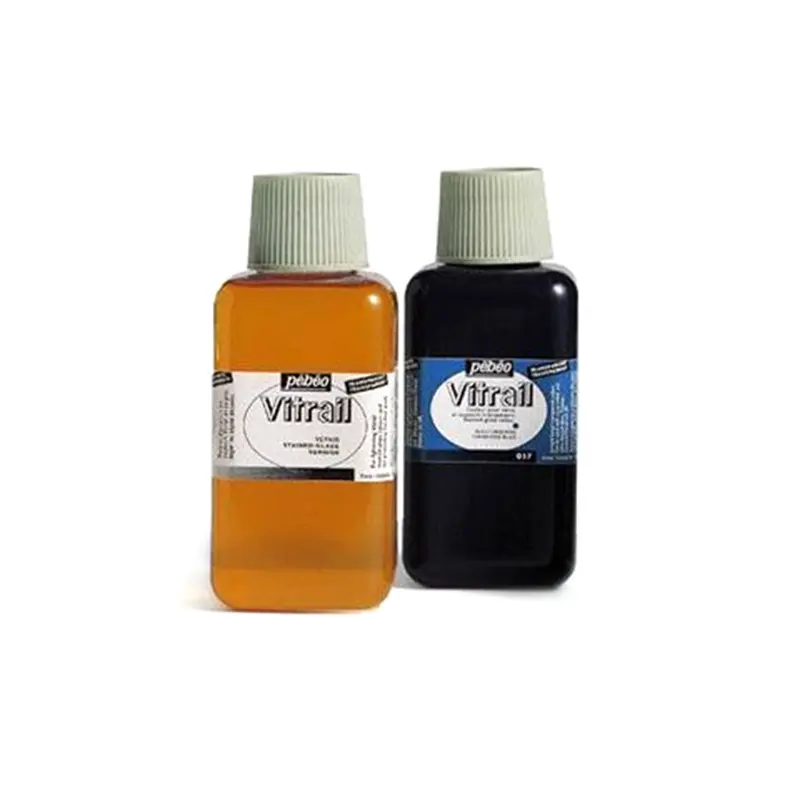 Pebeo Vitrail paint : glass paint - Orange