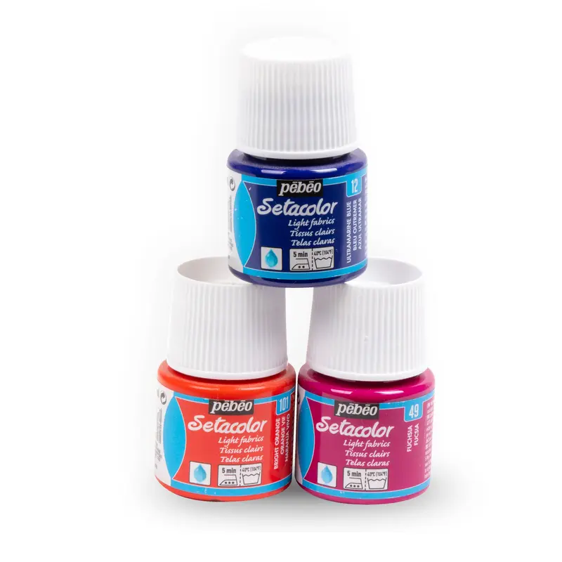 Setacolor Light Fabric Fluorescent Paint - Fluorescent Green