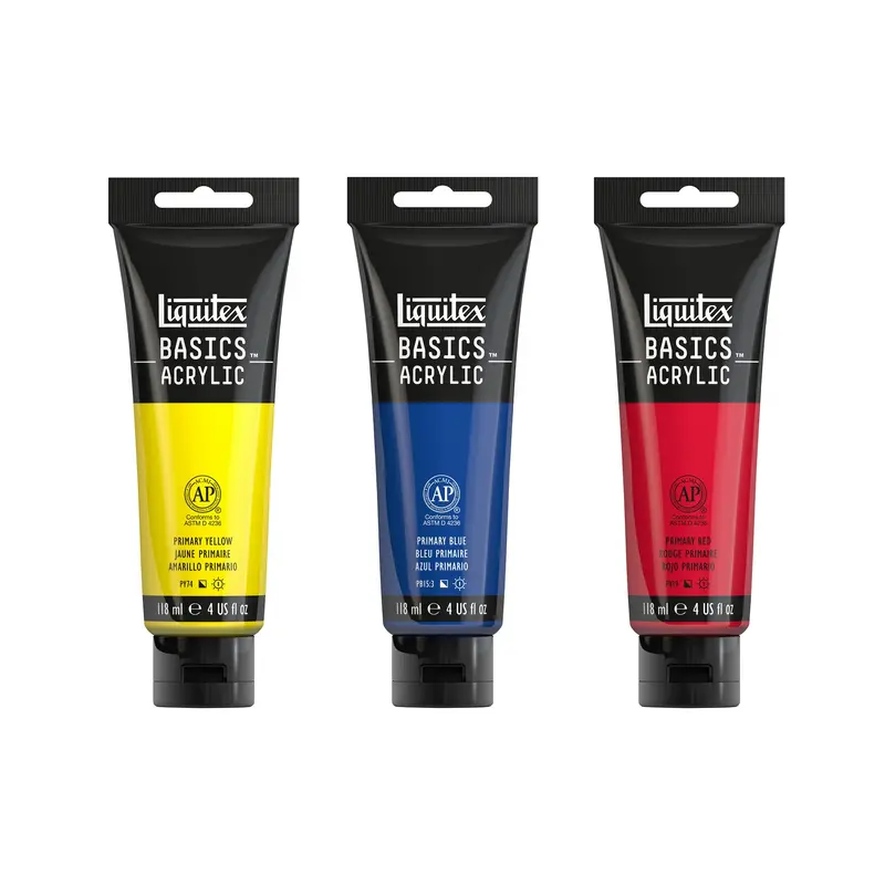 Basics Acrylic : Medium Viscosity  - Cadmium Yellow Medium Hue