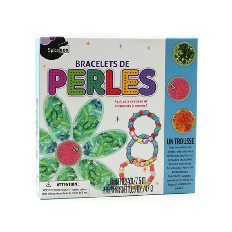 Bracelets de perles N.E. - French Ed.