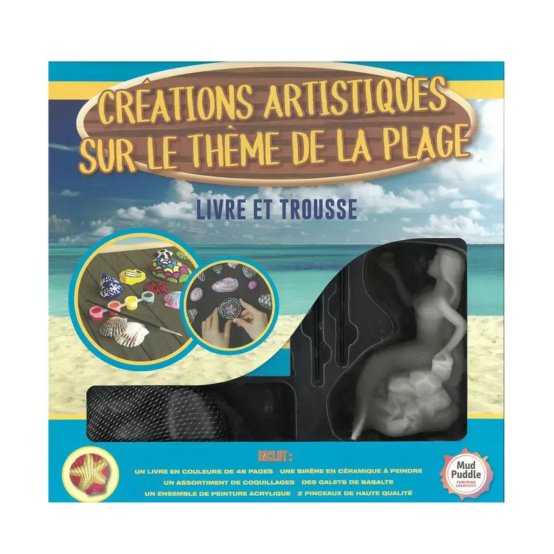Crations artistiques sur le thme de la plage - French Ed.