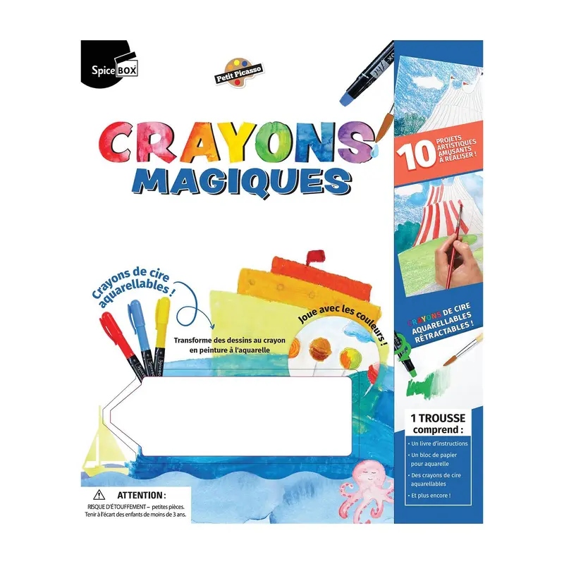 Crayons magiques - French Ed.