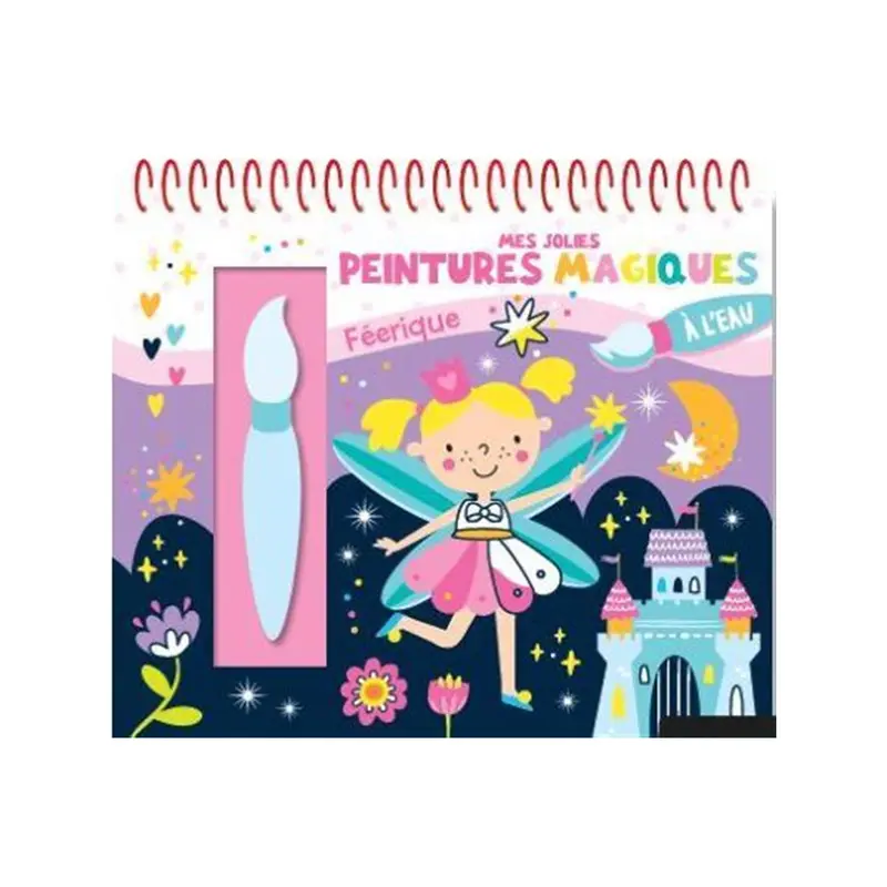 Ferique - Mes jolies peintures magiques  l'eau - French Ed.