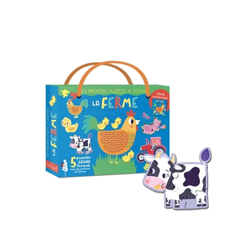 Mes premiers puzzles  toucher : La ferme - French Ed.