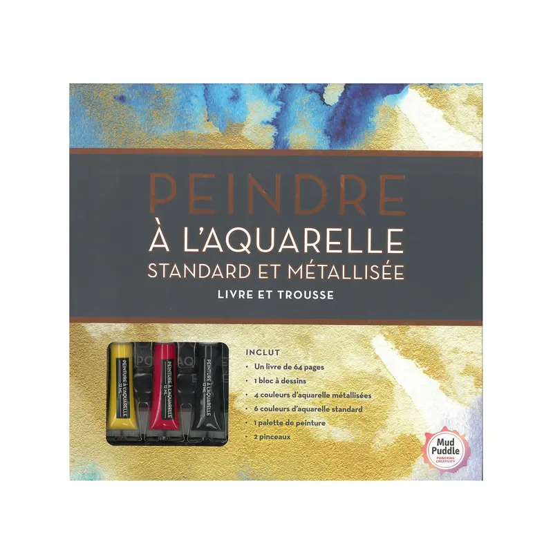 Peindre  l'aquarelle standard et mtallise - French Ed.