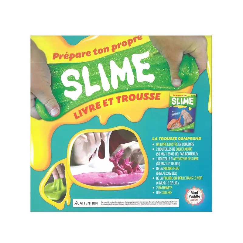 Prpare ton propre slime - French Ed.