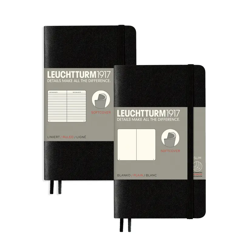 Ruled Pocket Notebook - Soft Cover