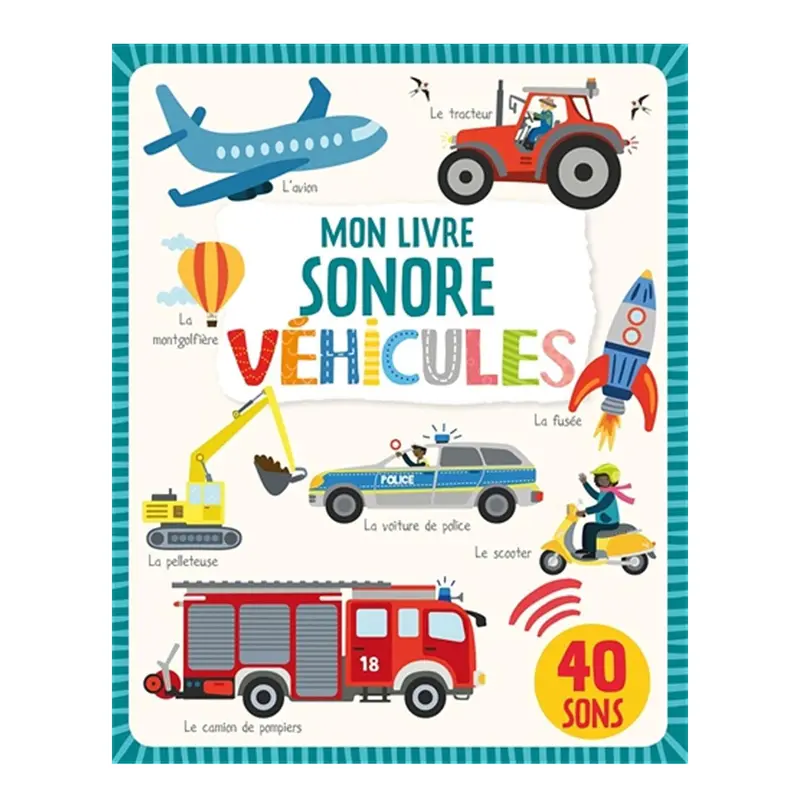 Vhicules - Mon livre sonore - French Ed.