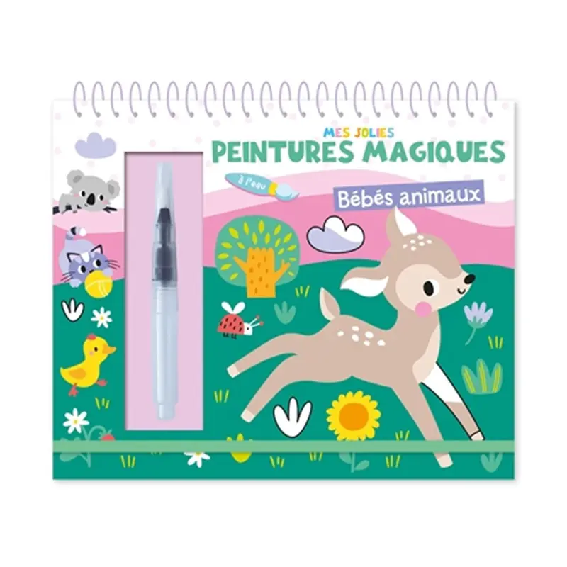 Bbs animaux - Mes jolies peintures magiques  l'eau - French Ed.