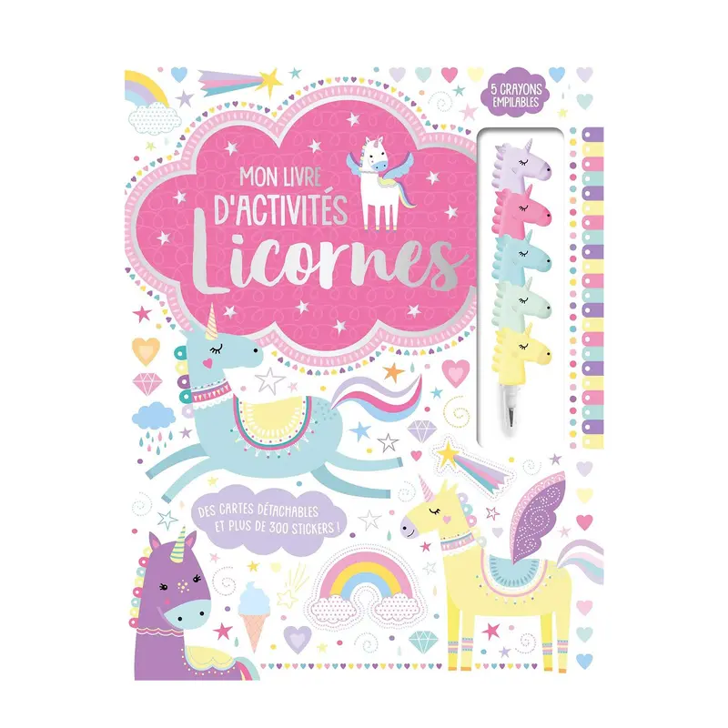 Mon livre d'activits Licornes