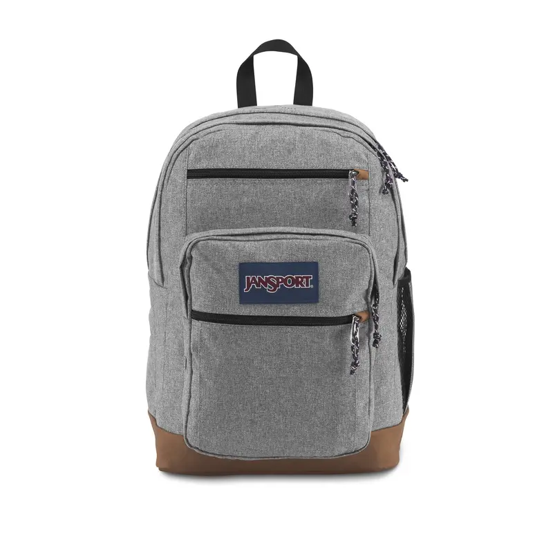 Cool Student Backpack  Grey Letterman