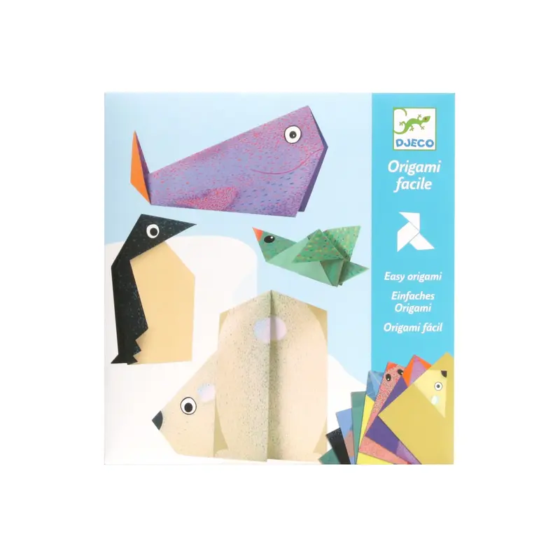 Easy Origami  Polar Animals, 16 Sheets