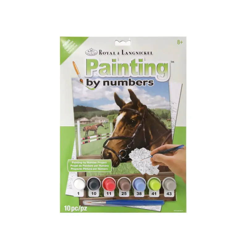 Painting by Numbers  Equine Paddock