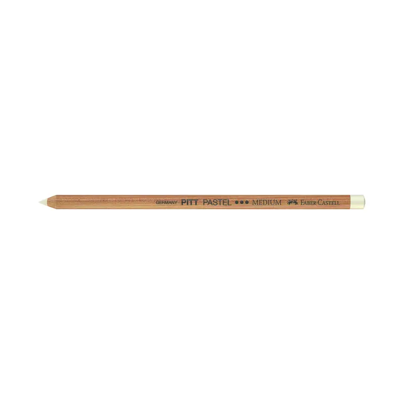 Pitt Pastel Colour Pencil White Medium - White