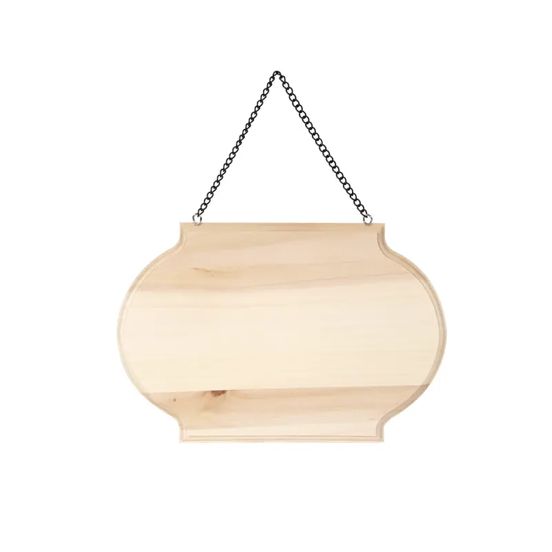 Wooden Chain Plaque