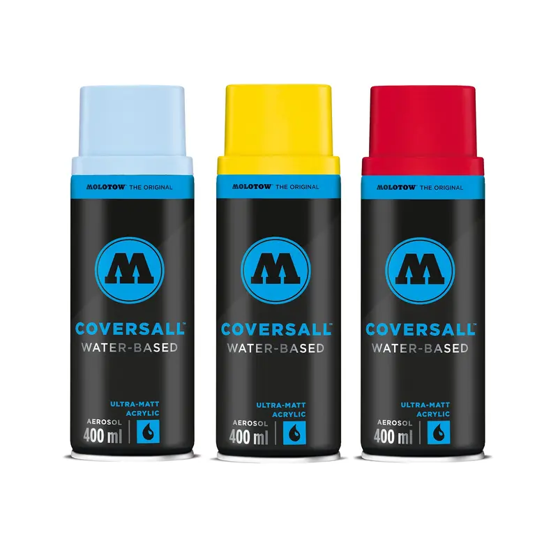 COVERSALL Spray Paint - Shock Blue Middle