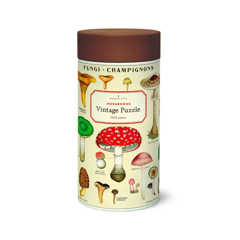 1,000-Piece Puzzle - "Mushrooms"