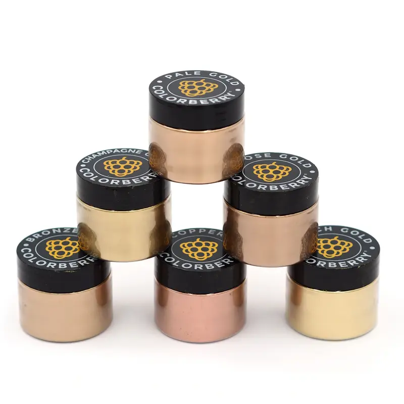 6-Piece Metallic Powder Set