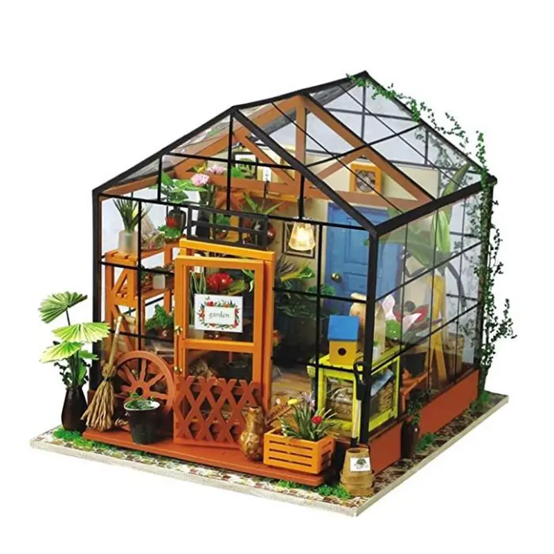 DIY Mini House - Cathys Greenhouse