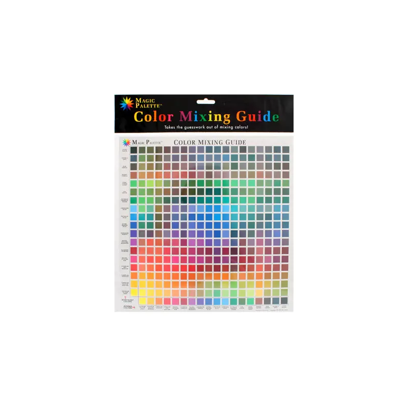 Magic Palette color mixing guide