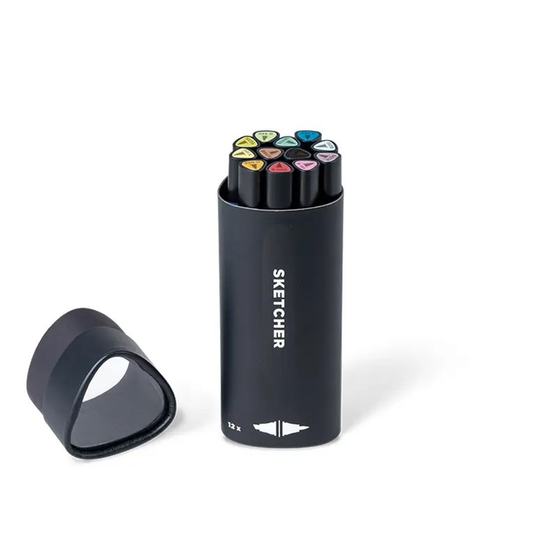 12-Pack Sketcher Dual-Tip Markers - Set 2