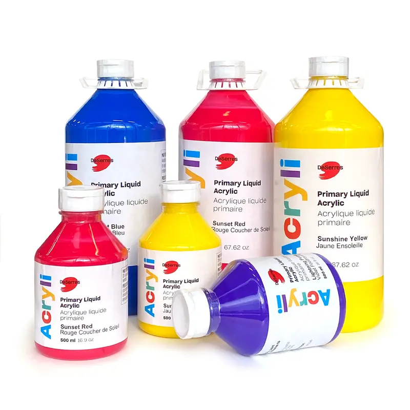 Acryli Primary Liquid Acrylic - Midnight Black