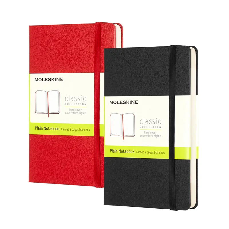 Classic Notebook - Plain, Hard Cover