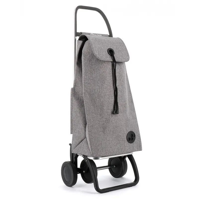 I-Max Tweed 4 Shopping Trolley - Grey