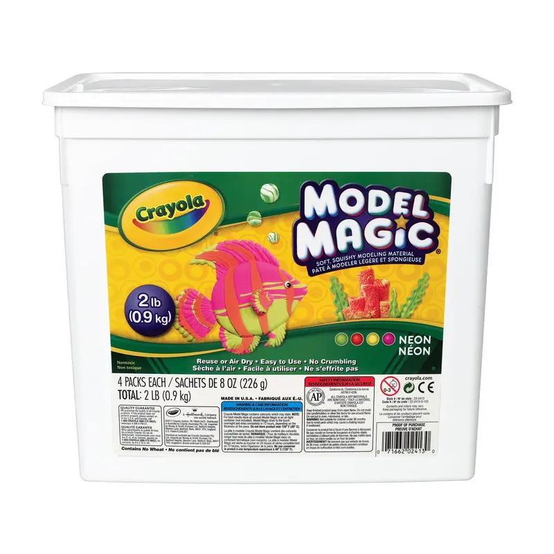 Model Magic Modelling Material - Neon, 2 lb