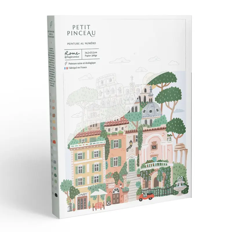 Petit Pinceau Paint by Numbers Kit - "Rome"