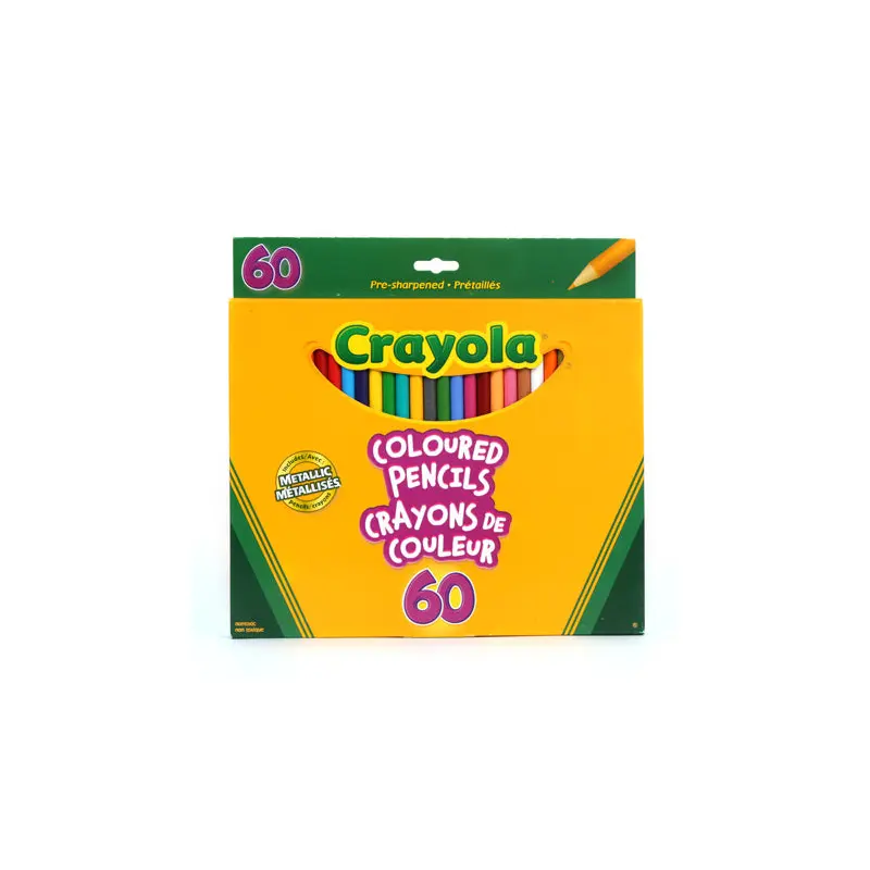 60-Pack Coloured Pencils