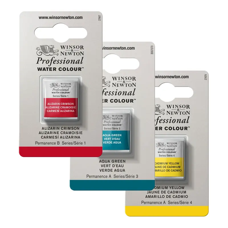 Professional Watercolour : Half Pan - Cadmium Yellow