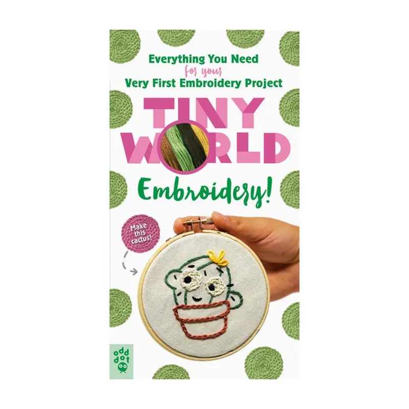 Tiny World: Embroidery!
