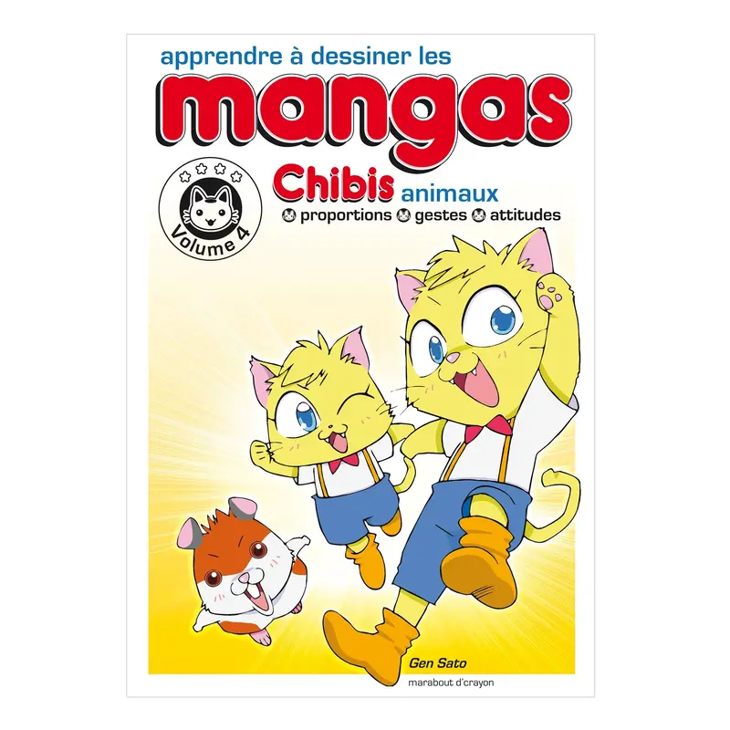 Apprendre  dessiner les mangas : Chibis animaux, Volume 4 - French Ed.