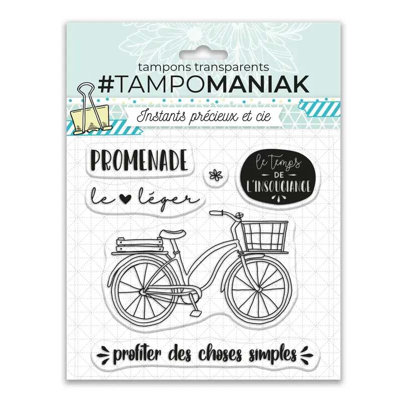 Transparent Stamps - Profiter des choses simples, French Ed.