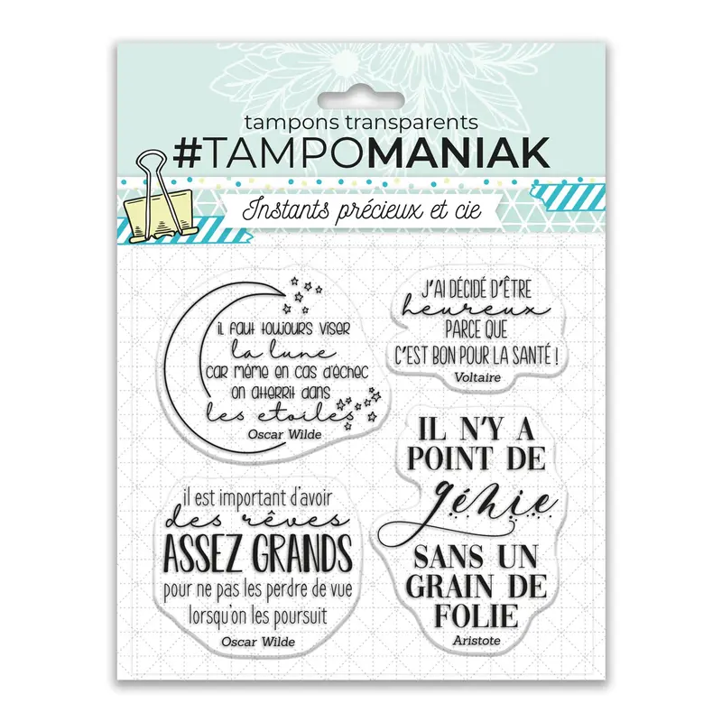 Transparent Stamps - Rves assez grands, French Ed.