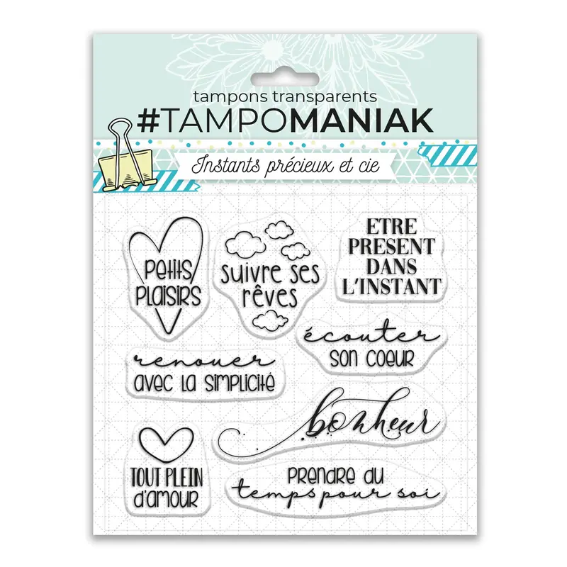 Transparent Stamps - Suivre ses rves, French Ed.