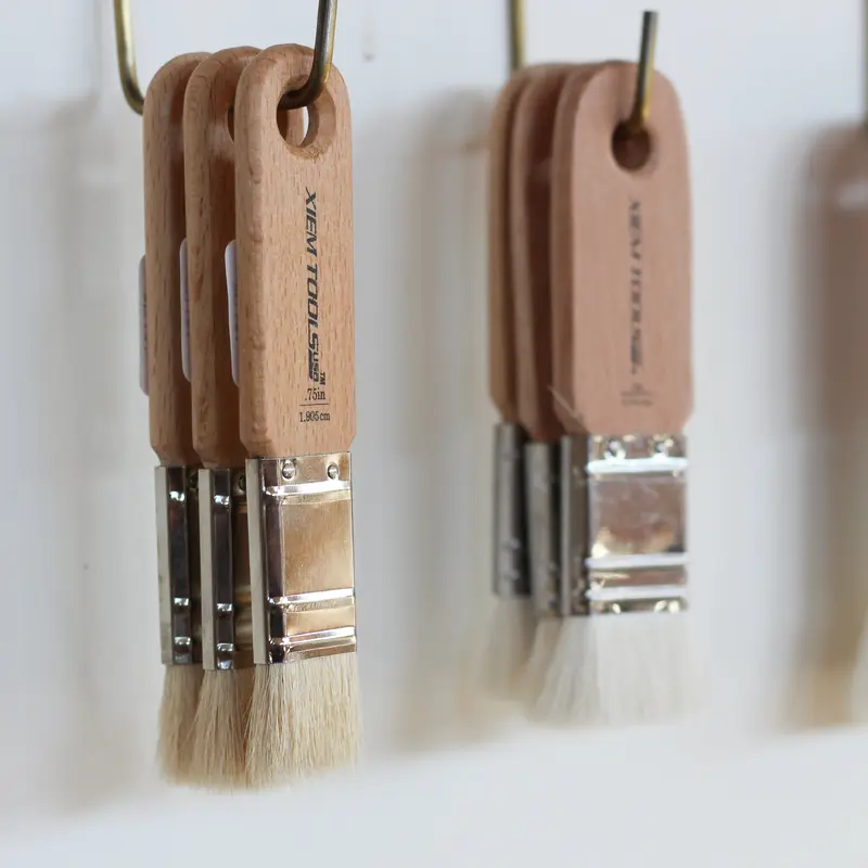 Xiem .75" Short Cut Glaze Brush - Brooklyn