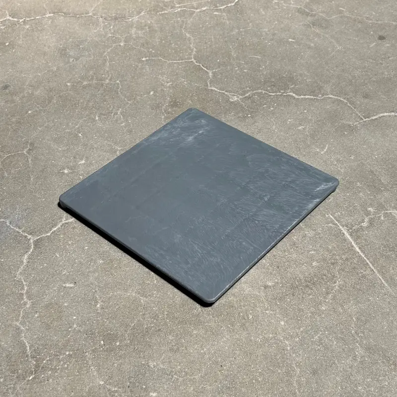 Gray Plastic 7.5" Square Bats - Brooklyn