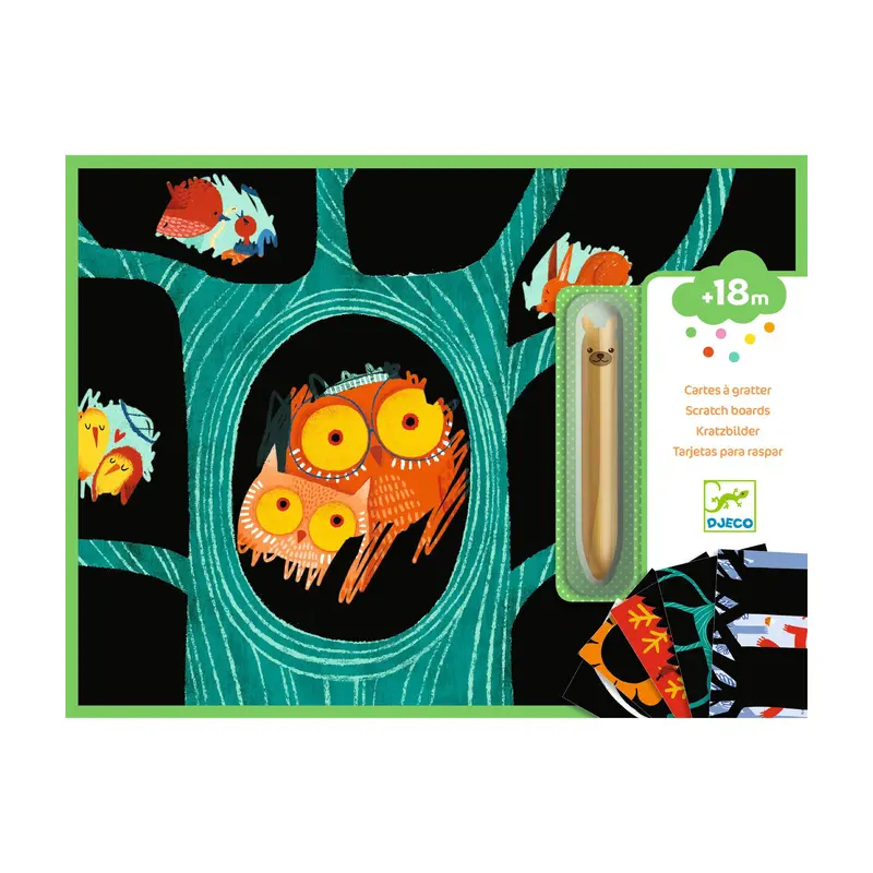 Scratch Cards - Learning About Animals