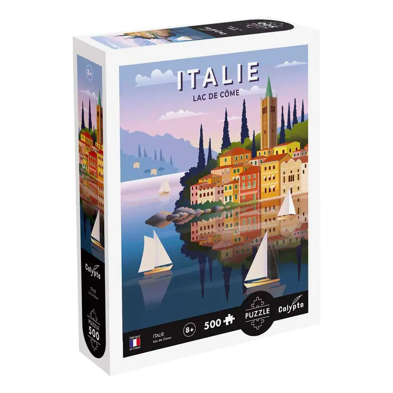 Puzzle - Lake Como, 500 Pieces