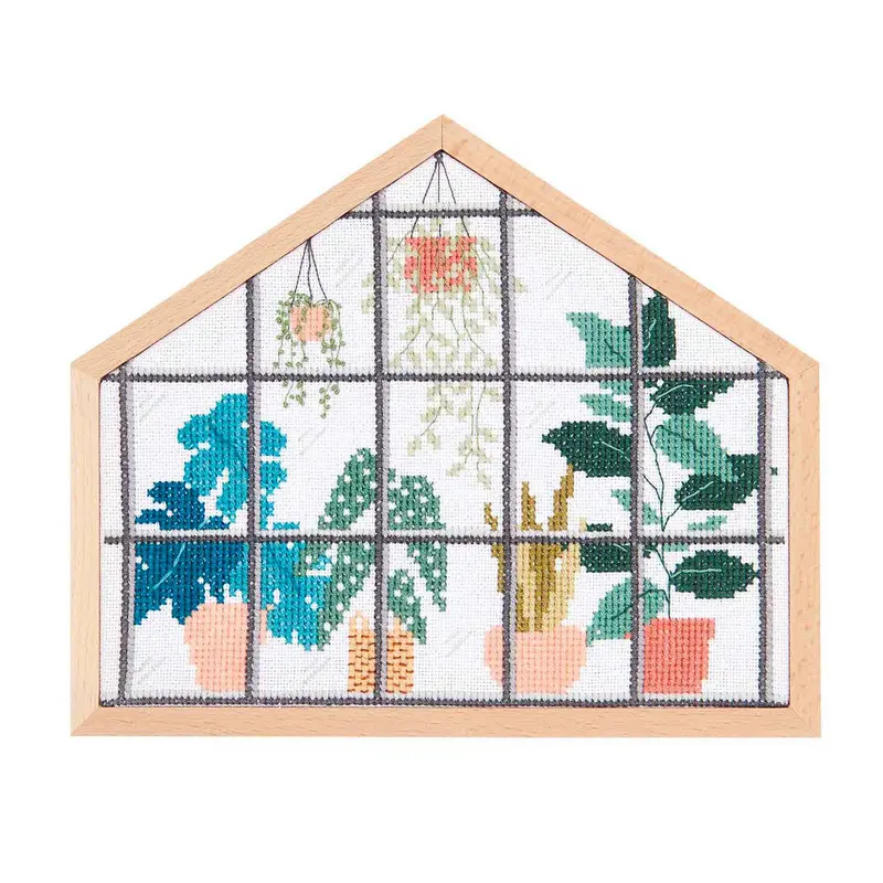 X-Stitch Embroidery Kit - Urban Jungle