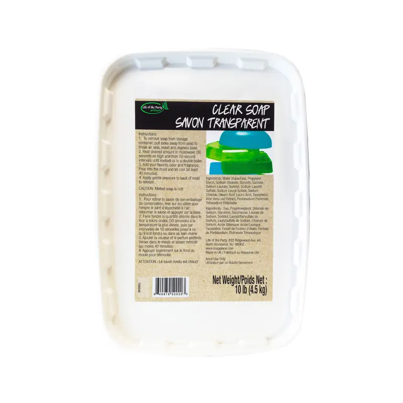 Clear Glycerine Soap