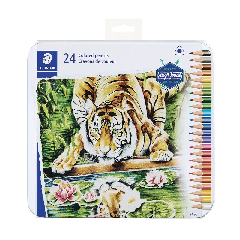 Coloured Pencils - 24 Pieces