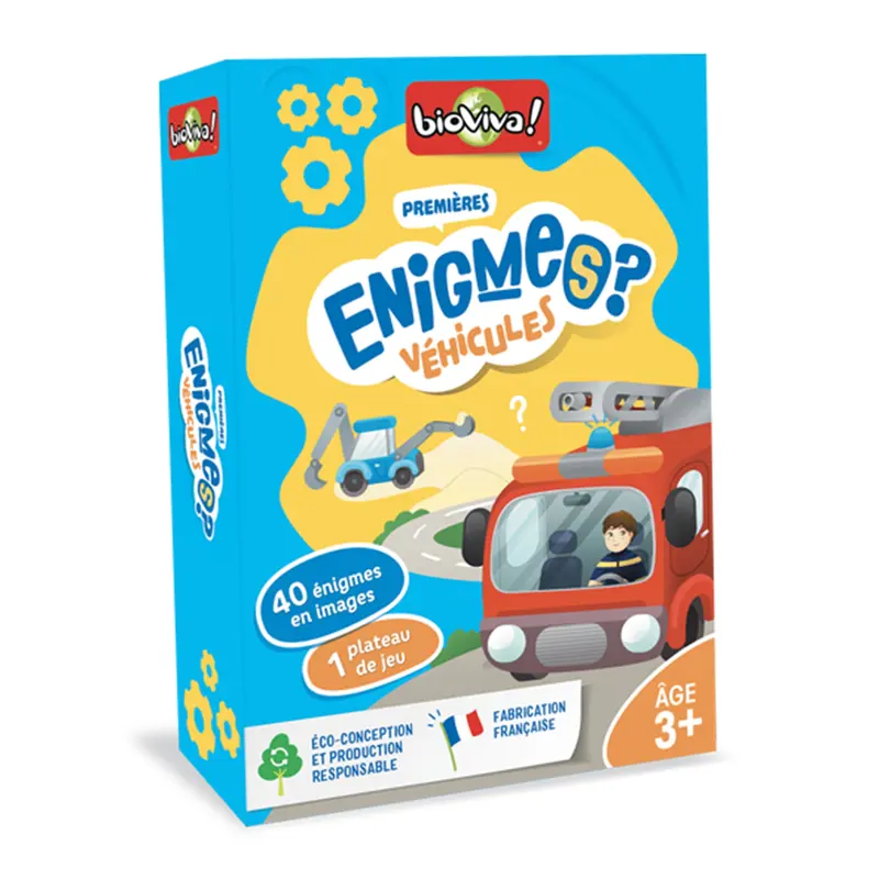 Mes premires enigmes? - Vhicules, French