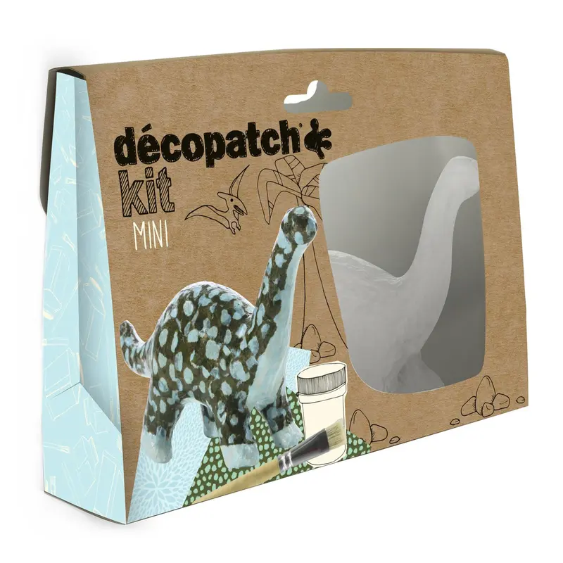 Primed Paper Mache Shape - Mini Dinosaur Kit