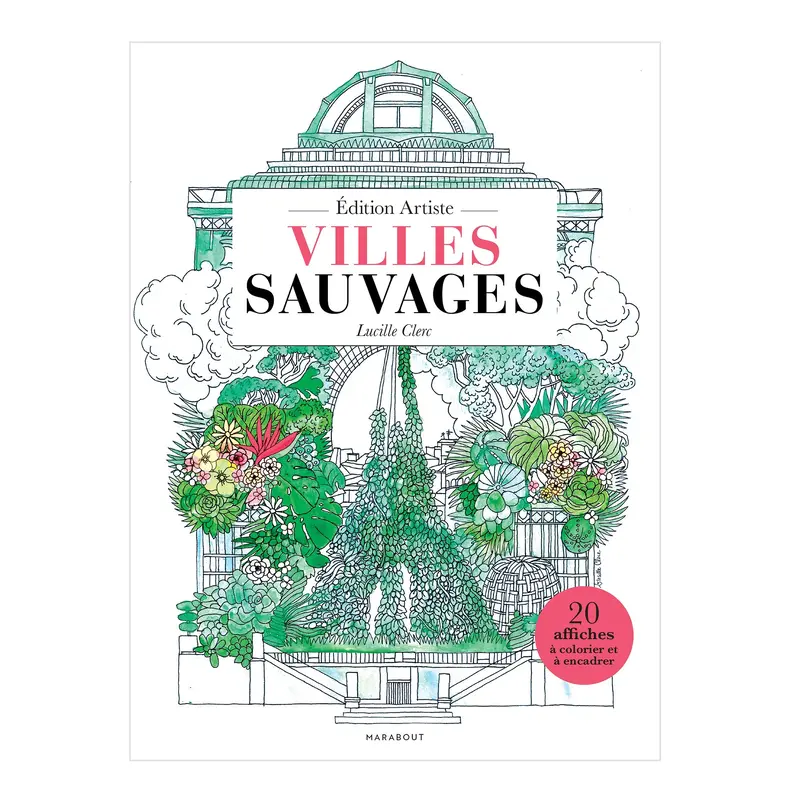 Villes sauvages  colorier - French Ed.