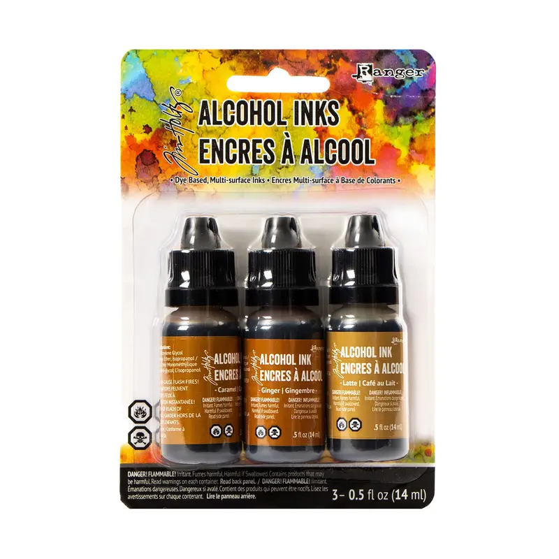 3-Pack Alcohol Inks - Cabin Cupboard
