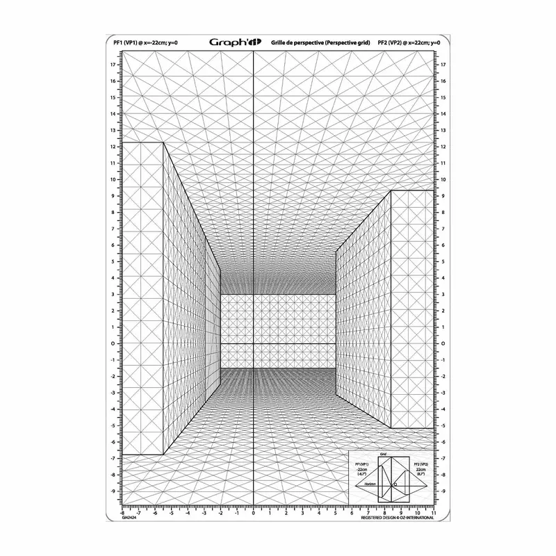 A4 Perspective Grid - Street